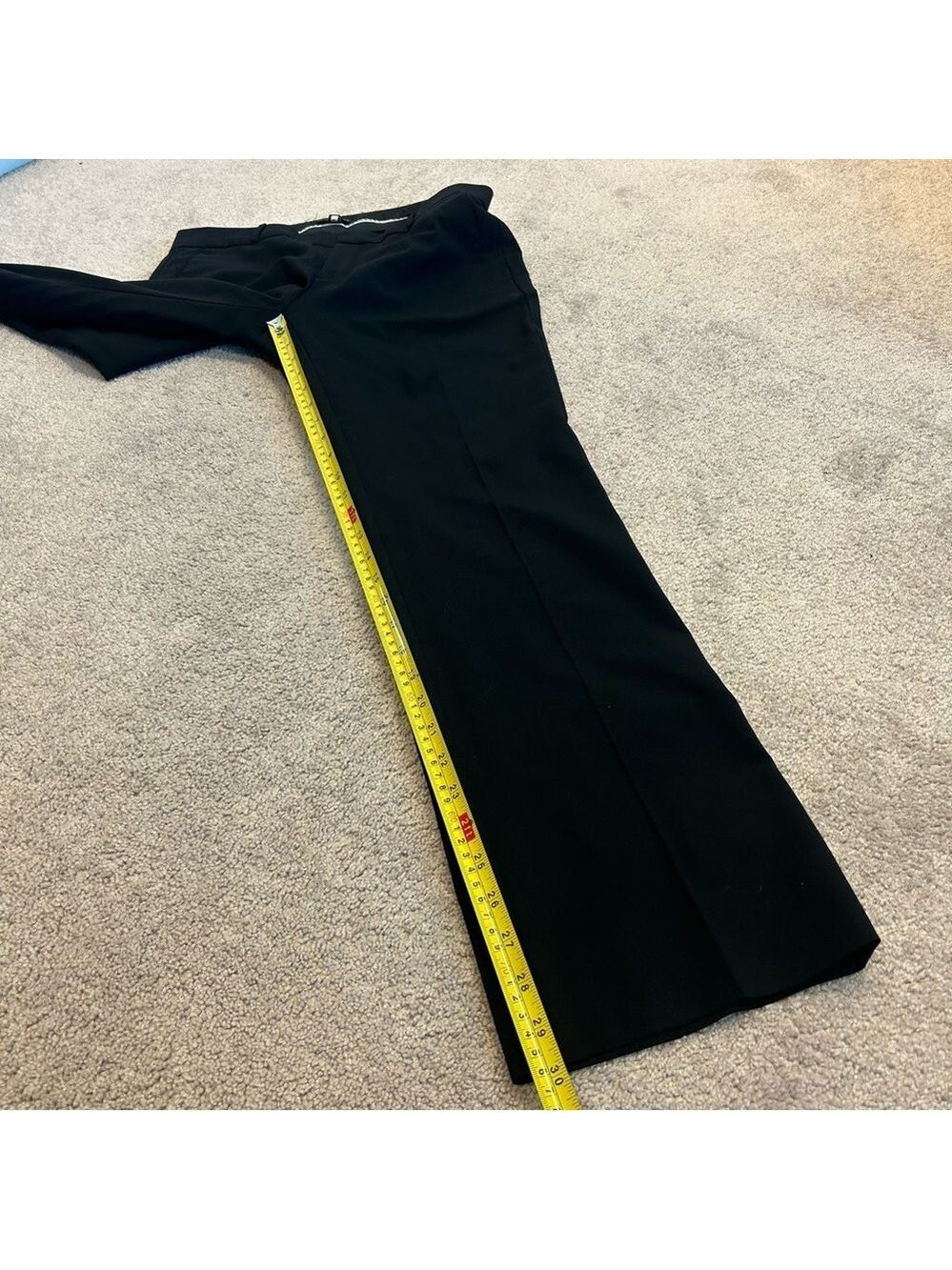 Banana Republic women’s black Wool Logan dress pants trousers fully lined Sz 4S - Picture 9 of 15